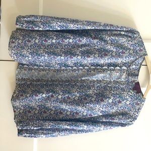 Beautiful floral Jcrew top worn once